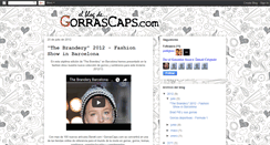 Desktop Screenshot of gorrascaps.blogspot.com