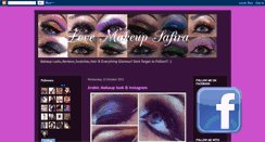 Desktop Screenshot of lovemakeup-safira.blogspot.com