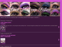 Tablet Screenshot of lovemakeup-safira.blogspot.com