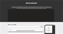 Desktop Screenshot of exploralasmaravillasdesucre.blogspot.com