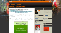 Desktop Screenshot of caradapatuangdengancepat.blogspot.com