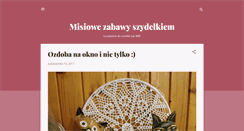 Desktop Screenshot of misiowezabawyszydelkiem.blogspot.com