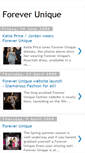 Mobile Screenshot of forever-unique.blogspot.com