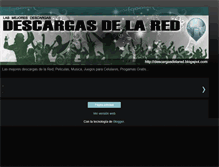 Tablet Screenshot of descargasdelared.blogspot.com