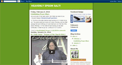 Desktop Screenshot of beryl-heavenlyepsomsalt.blogspot.com