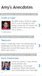Mobile Screenshot of amyanecdotes.blogspot.com