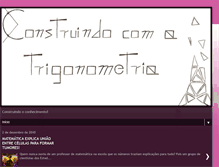 Tablet Screenshot of construindocomatrigonometria.blogspot.com