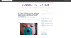 Desktop Screenshot of jenniethepotter.blogspot.com