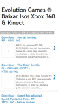 Mobile Screenshot of evolution-games360.blogspot.com