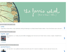 Tablet Screenshot of farrisfrances.blogspot.com