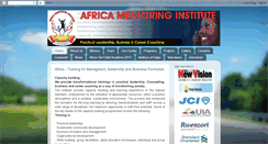 Desktop Screenshot of mentorafrica.blogspot.com