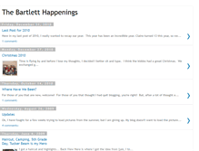 Tablet Screenshot of bartletthappenings.blogspot.com