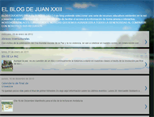 Tablet Screenshot of juanxxiiisexto.blogspot.com