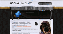 Desktop Screenshot of missingthebear.blogspot.com