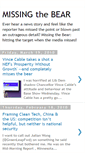 Mobile Screenshot of missingthebear.blogspot.com