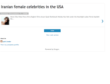 Tablet Screenshot of iranianfemalecelebritiesintheusa.blogspot.com