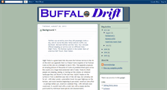 Desktop Screenshot of buffalodrift.blogspot.com