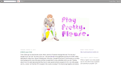 Desktop Screenshot of playprettier.blogspot.com