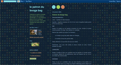 Desktop Screenshot of boogabag.blogspot.com