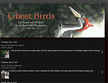 Tablet Screenshot of ivorybillwoodpecker.blogspot.com