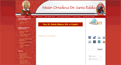 Desktop Screenshot of misionortodoxadesantaeulalia.blogspot.com