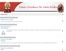 Tablet Screenshot of misionortodoxadesantaeulalia.blogspot.com