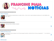 Tablet Screenshot of francinepiaianews.blogspot.com