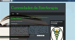 Desktop Screenshot of curiosidadesdafisioterapia.blogspot.com