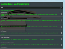 Tablet Screenshot of curiosidadesdafisioterapia.blogspot.com
