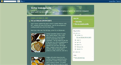 Desktop Screenshot of indulge-n-imbibe.blogspot.com