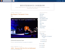 Tablet Screenshot of mysterioussorrow.blogspot.com