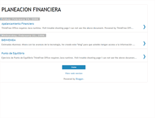 Tablet Screenshot of fca-planeacion-financiera.blogspot.com