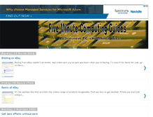 Tablet Screenshot of 5minuteguides.blogspot.com