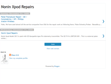 Tablet Screenshot of noninxpod.blogspot.com
