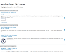 Tablet Screenshot of manikantans-netbeans.blogspot.com