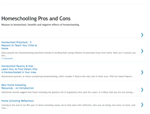 Tablet Screenshot of homeschooling-pros-cons.blogspot.com