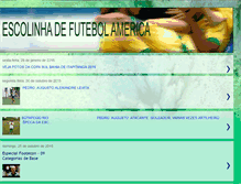 Tablet Screenshot of escolinhamerica.blogspot.com
