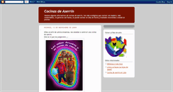 Desktop Screenshot of cocinadeaserrin.blogspot.com