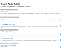 Tablet Screenshot of 3guysandagame.blogspot.com