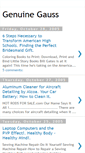 Mobile Screenshot of genuinegauss.blogspot.com
