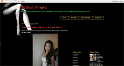 Desktop Screenshot of hottestpinays.blogspot.com