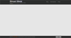 Desktop Screenshot of illimanimetal.blogspot.com