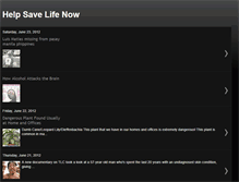 Tablet Screenshot of helpsavelifenow.blogspot.com