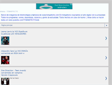 Tablet Screenshot of musicatomaefecto.blogspot.com