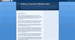 Desktop Screenshot of mindfulleaders.blogspot.com