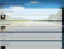 Tablet Screenshot of jennandemdinnerclub.blogspot.com