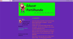 Desktop Screenshot of educarpartilhando.blogspot.com