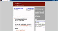 Desktop Screenshot of komik-naruto.blogspot.com