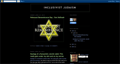 Desktop Screenshot of inclusivistjudaism.blogspot.com