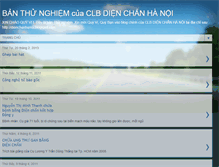 Tablet Screenshot of clbdienchanhanoi.blogspot.com